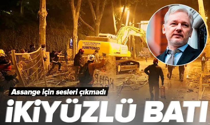 Osman Kavala için kükreyen Batı’nın Assange için çıtları çıkmadı