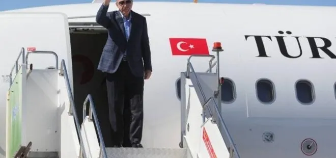 Başkan Recep Tayyip Erdoğan, Katar’ın başkenti Doha’ya gitti