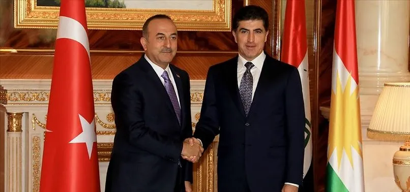 Son dakika: Dışişleri Bakanı Mevlüt Çavuşoğlu Neçirvan Barzani ile görüştü