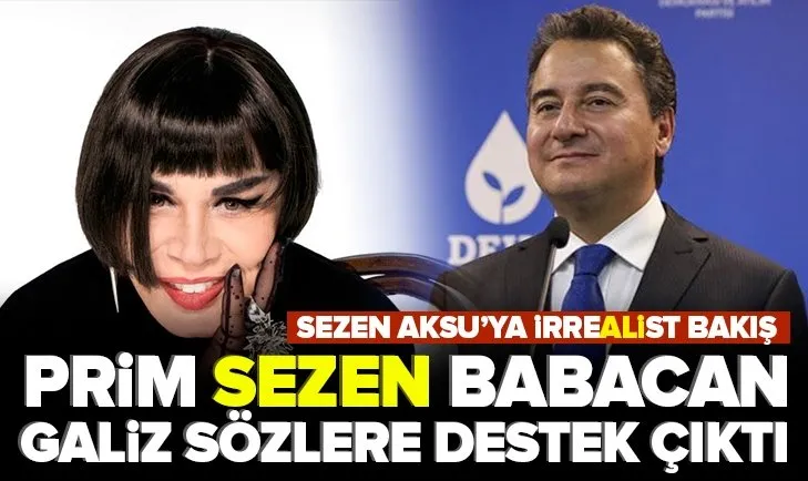DEVA Partisi Genel Başkanı Ali Babacan’dan Hz. Adem ve Hz. Havva’ya ’cahil’ diyen Sezen Aksu’ya destek