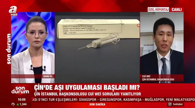A Haber’i hedef aldılar: Aşı üzerinden algı operasyonu! Çin’den açıklama geldi: Bir yalan haber daha!