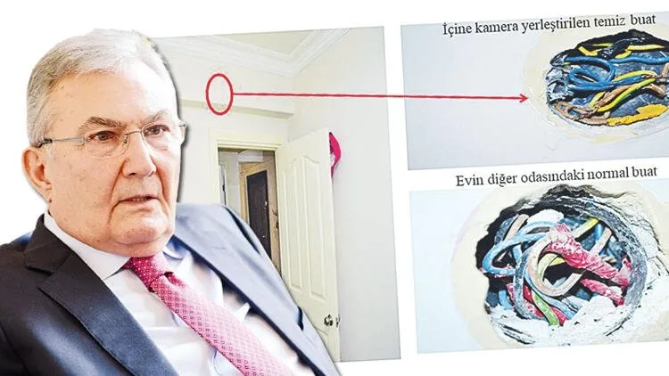 deniz baykal a kaset kumpasinda flas