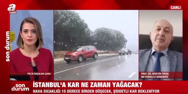 Meteoroloji Mühendisi A Haber'de açıkladı! İstanbul'a şiddetli kar ne zaman yağacak? - 3