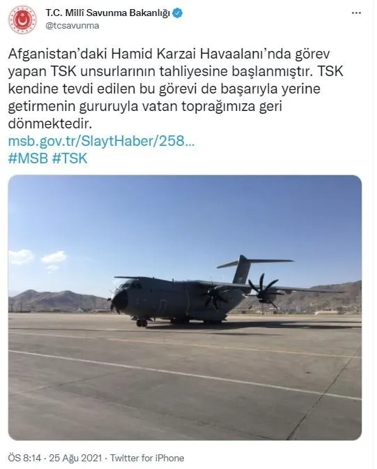 Son dakika: Mehmetçik Afganistan'dan dönüyor! İlk kafile geldi! Milli Savunma Bakanı Hulusi Akar'dan flaş açıklama - 4