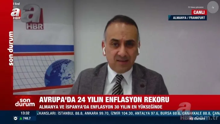 Avrupa’da enflasyon rekoru! Almanya ve İspanya’da 30 yılın en yükseğinde