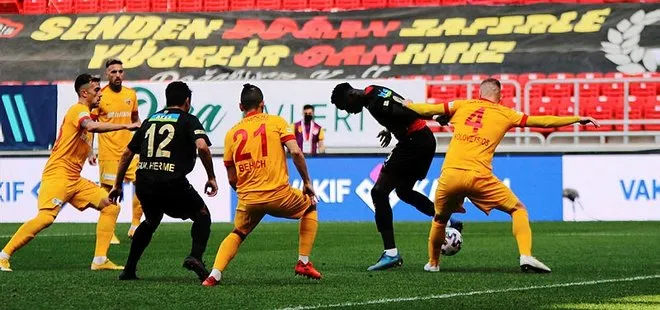 Göztepe - Kayserispor maç sonucu: 1-1