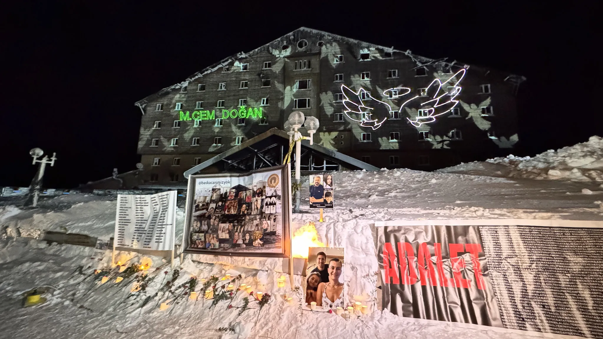 Kartalkaya'da 78 kişinin öldüğü facianın üzerinden bir yıl geçti