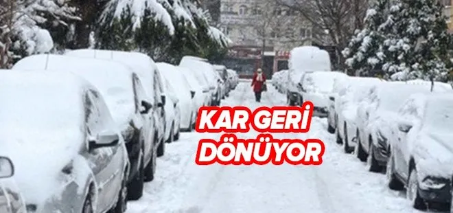 Meteoroloji kar yağacak illeri açıkladı! O iller kar altında kalacak! İstanbul’a kar yağacak mı?