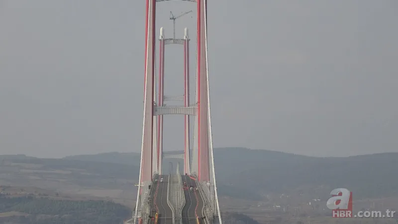 1915 Çanakkale Köprüsü 'Dünyanın En Yüksek Kuleli Asma Köprüsü' oldu 5