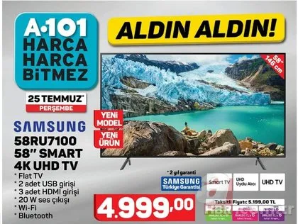 A101 aktüel ürünler kataloğu 25 Temmuz ile Kurbanlıklar satışta! A101 indirimli ürünler neler?