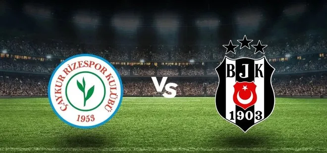 Çaykur Rizespor-Beşiktaş maç sonucu: 0-4