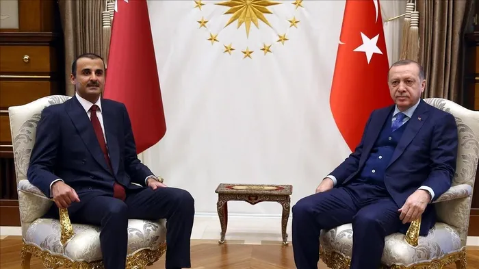 Katar Emiri Temim'den sel felaketinde hayatını kaybedenler için Başkan Erdoğan'a taziye mesajı - 1