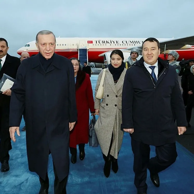 Başkan Erdoğan Astana’da