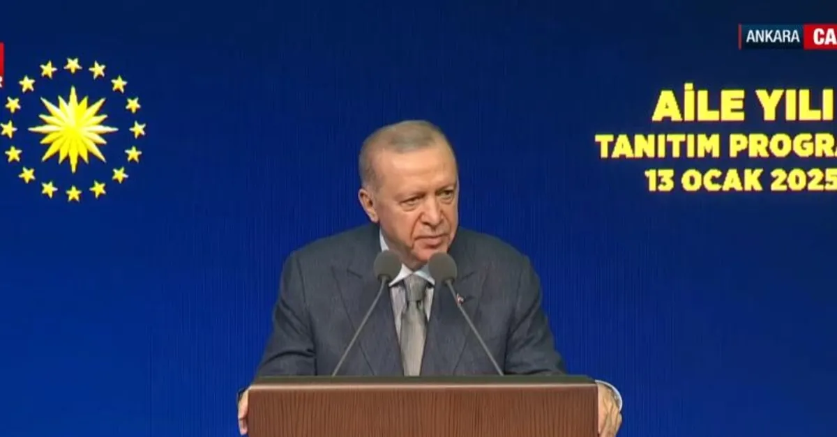 Başkan Erdoğan'dan en az 3 çocuk çağrısı