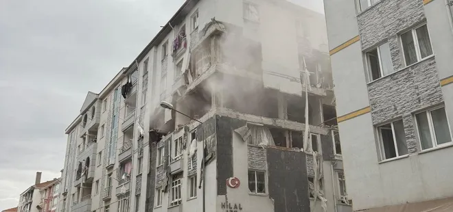 Çorum’da doğal gaz patlaması!