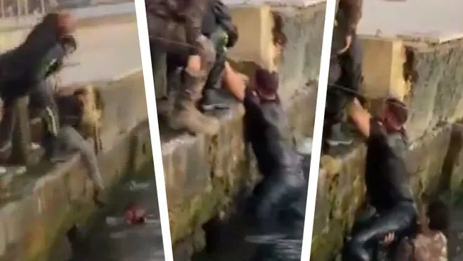 İstanbul’da fotoğraf çeken turist hayatının şokunu yaşadı! Özel Harekat Polisi böyle kurtardı - 1