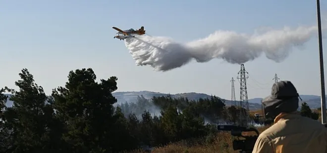 Alevlerle cansiparane mücadele