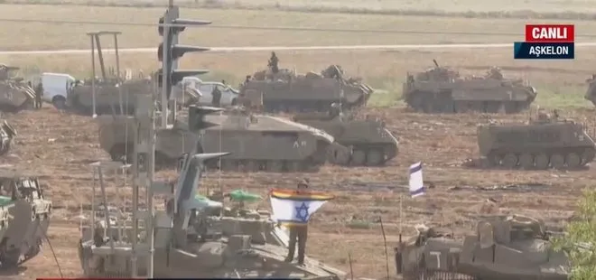 İsrail askeri kameralara böyle poz verdi! O anlar A Haber’de! Kara harekatı öncesi son hazırlıklar...