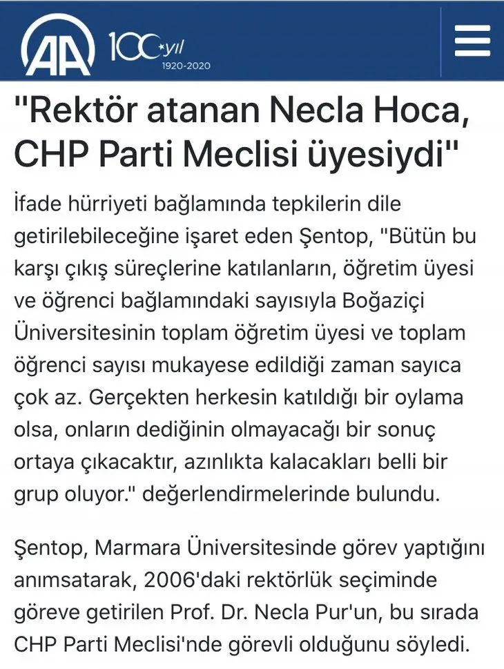 Son dakika: İşte Boğaziçi saldırılarının tek gerçeği: Rektör CHP’li olunca sorun yok