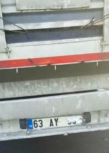 Şanlıurfa’da trafik polisi fark etti! TIR sürücüsünden plaka oyunu - 3
