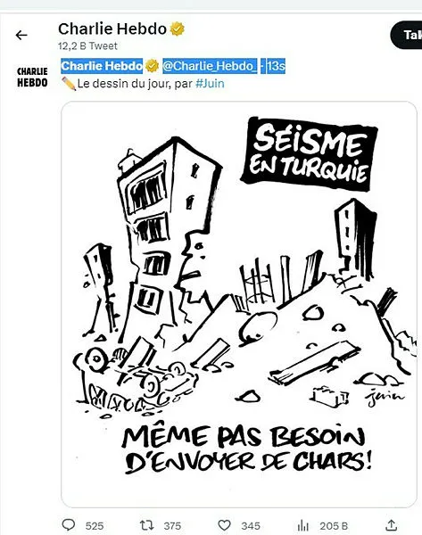 Filistinli sanatçı Abrar Sabbah Charlie Hebdo'ya verdiği tarihi yanıtla gönüllerde taht kurdu: Türkiye çok güçlü bir ülke - 2