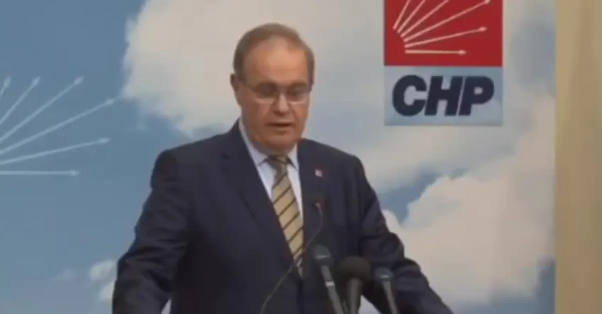 CHP Sözcüsü Faik Öztrak'tan YSK'ya tehdit