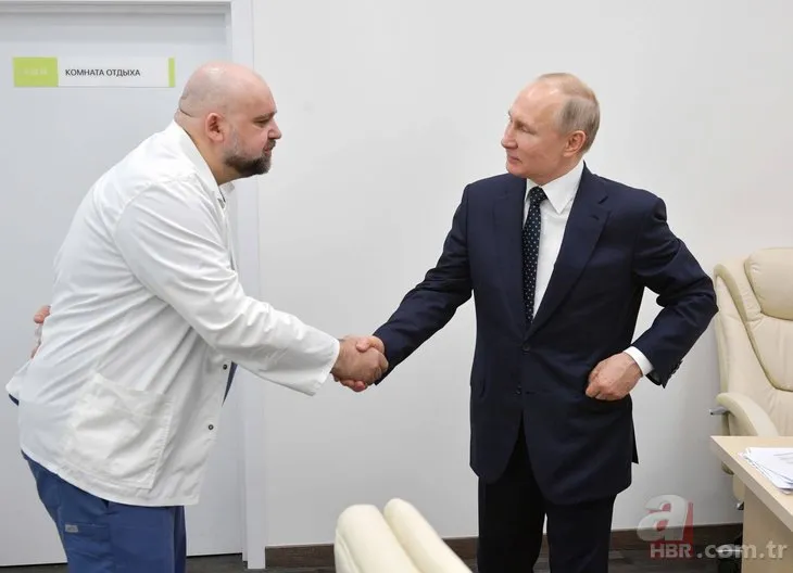 Putin’den riskli ziyaret! Koronavirüs hastalarını böyle ziyaret etti