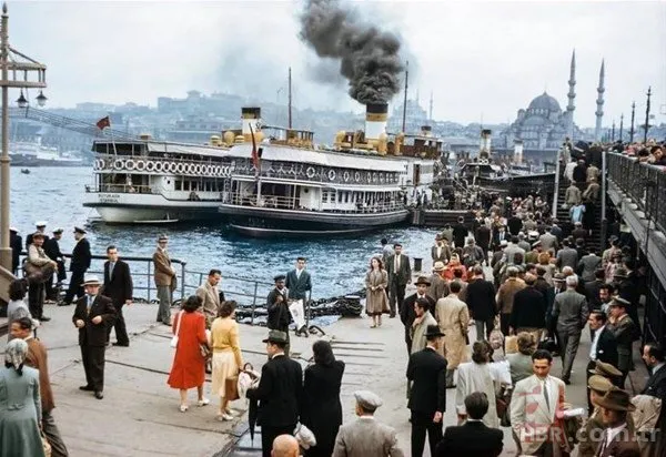 60 yıllık fotoğraf ortaya çıktı! İstanbul nüfusu yalnızca...