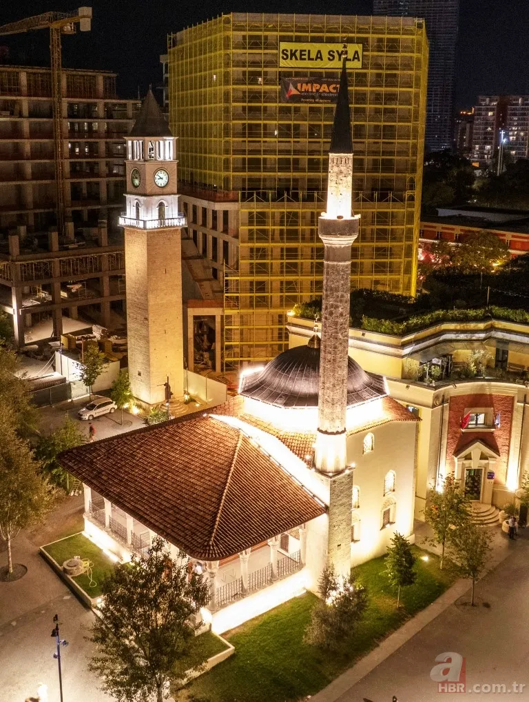 Tiran'daki Ethem Bey Camii'nin açılışı Başkan Erdoğan tarafından yapıldı 9