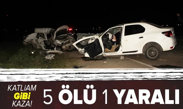 SON DAKİKA YAŞAM HABERİ | Şanlıurfa’da katliam gibi kaza: 5 ölü 1 yaralı