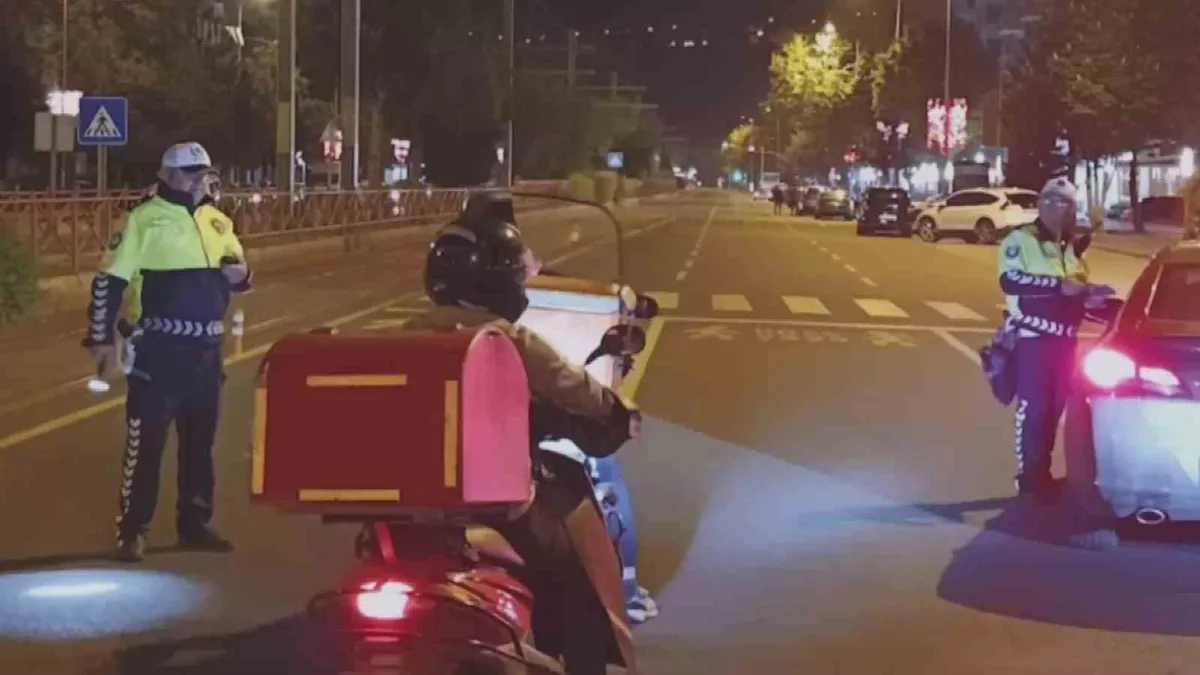 Kayseri'de 'Huzur 38' uygulaması! 13 araç trafikten men edildi