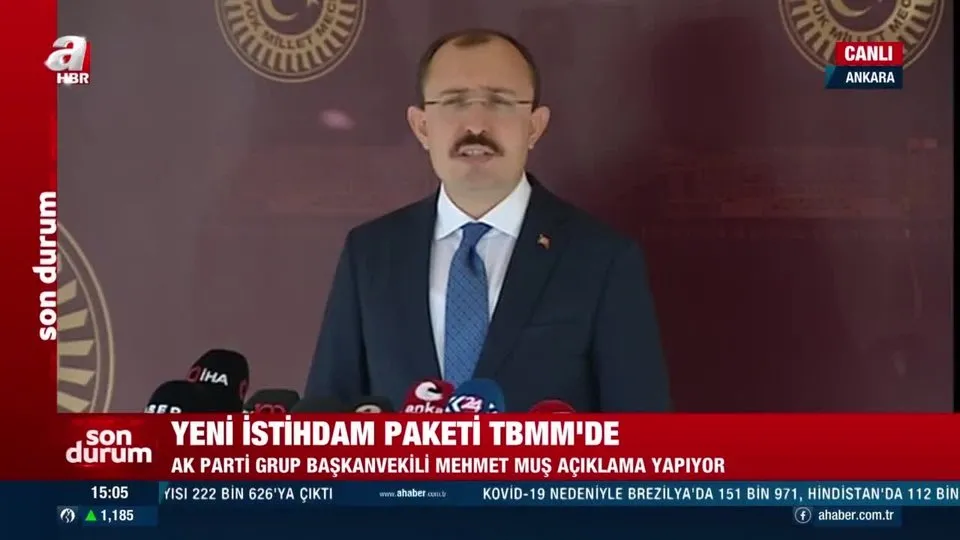 Yeni İstihdam Paketi TBMM’de!