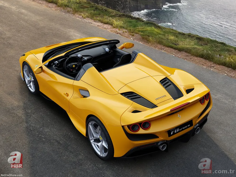 2020 Ferrari F8 Spider tanıtıldı! Ferrari F8 Spider motor ve donanım özellikleri... 3