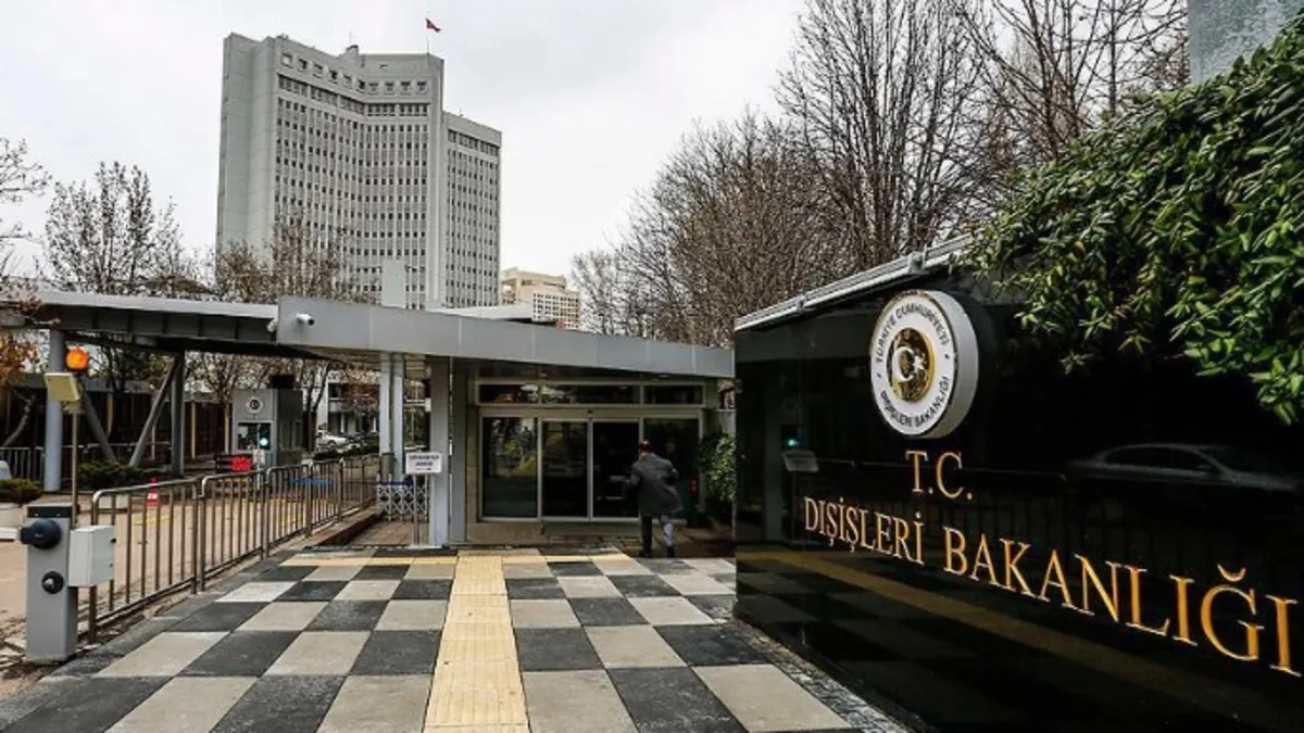 Dışişleri Bakanlığı: Fidan-Şeybani görüşmesinde teknik aksaklık meydana geldi