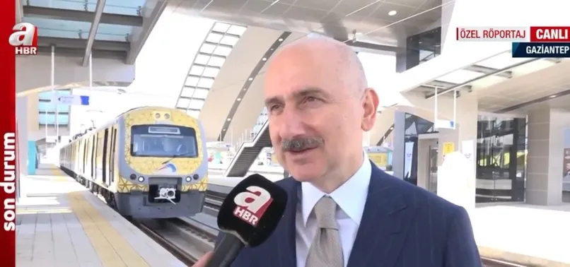 Gaziantep'e bir dev eser daha: Gaziray! Bakan Karaismailoğlu A Haber’de