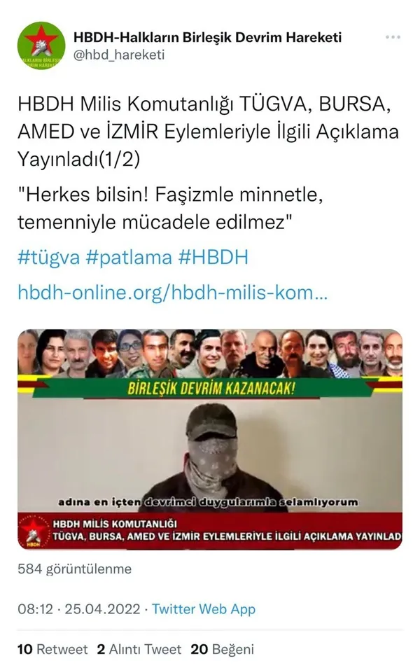 Bursa ve İstanbul saldırılarında PKK eli! Terör saldırısını HBDH üstlendi - 6