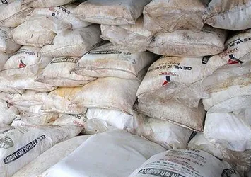 Bingöl'de 1 ton amonyum nitrat ele geçirildi!
