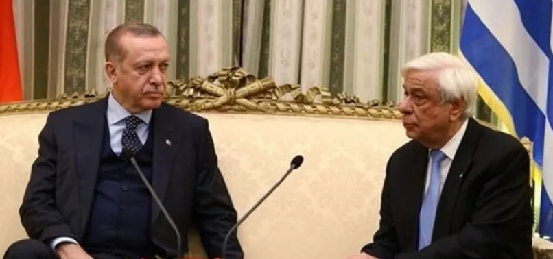 Yunan Cumhurbaşkanı sonradan Aslan kesildi!