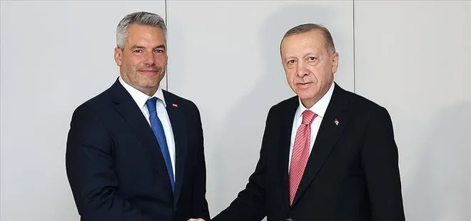 Ana gündem Suriye! Başkan Erdoğan Avusturya Başbakanı Karl Nehammer ile görüştü