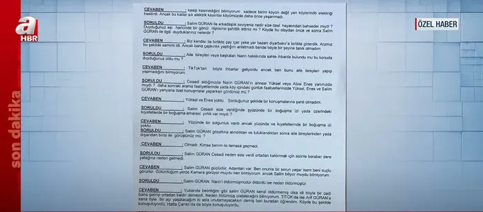 Narin Güran cinayetinde gizli tanığın ifadesine A Haber ulaştı: Amca bana 200 bin TL teklif etti | Narin'in babası serbest... - 1