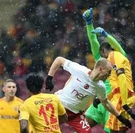 Galatasaray - Kayserispor maçından kareler
