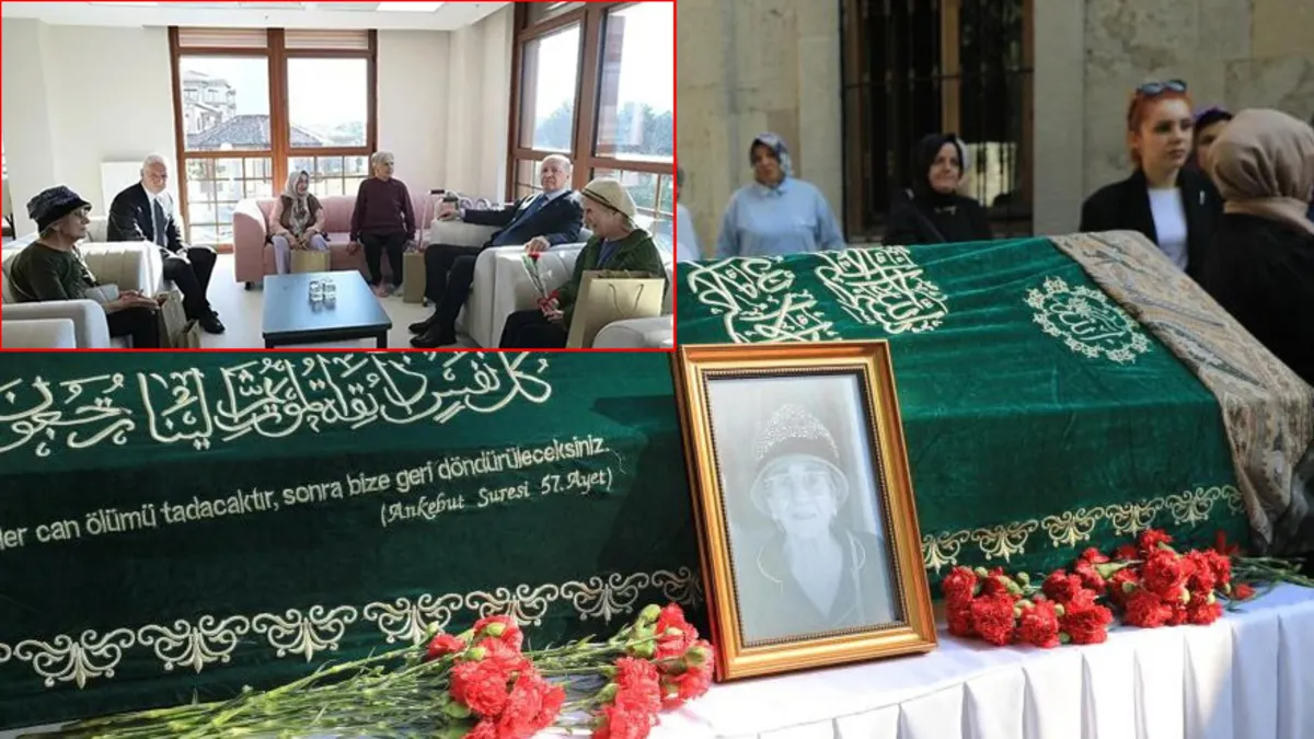 Başkan Erdoğan'la yaptığı sohbetle duygulandırmıştı! Darülaceze sakini Suzan Tosun toprağa verildi