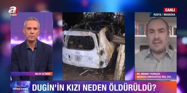 Dugina’nın yakın arkadaşı suikastın olası nedenlerini A Haber’de anlattı: Rusya-Türkiye ilişkileri mi hedef alınıyor?