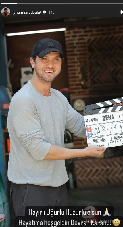 Çukur'un Yamaç'ı Aras Bulut İynemli sete çıktı! Yeni dizisinden ilk kare geldi.... 12