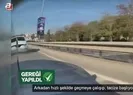 Sürücünün önünü kesmeye çalışan kişi yakalandı