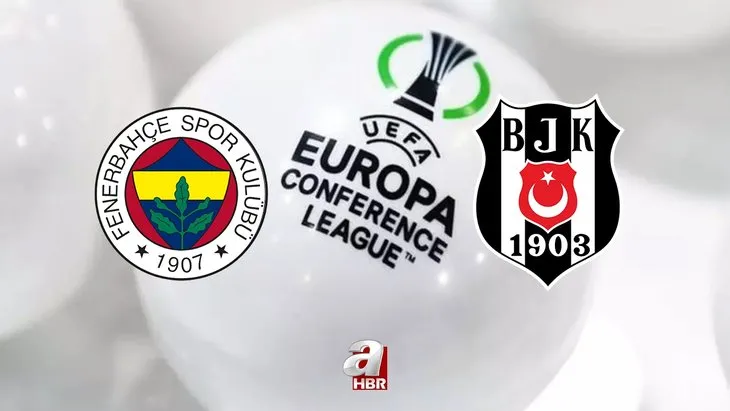 KONFERANS LİGİ kura çekimi CANLI İZLE | UEFA Konferans Ligi kura çekimi KESİNTİSİZ, canlı yayın izle seyret! Fenerbahçe, Beşiktaş rakipleri kim oldu?