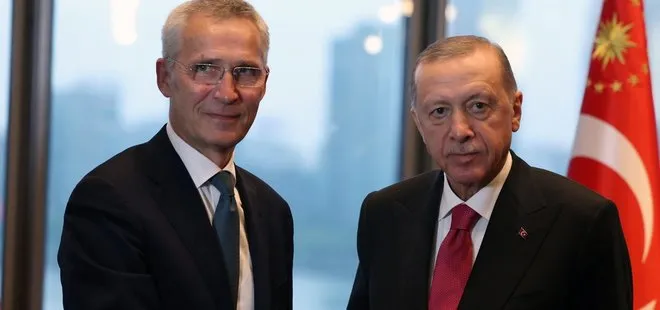 Başkan Recep Tayyip Erdoğan, NATO Genel Sekreteri Stoltenberg ile bir araya geldi