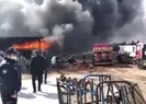 İzmirde fidan deposunda yangın