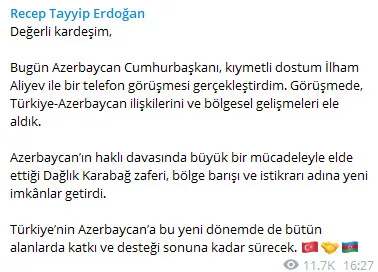 Son dakika: Başkan Erdoğan Azerbaycan Cumhurbaşkanı Aliyev ile görüştü