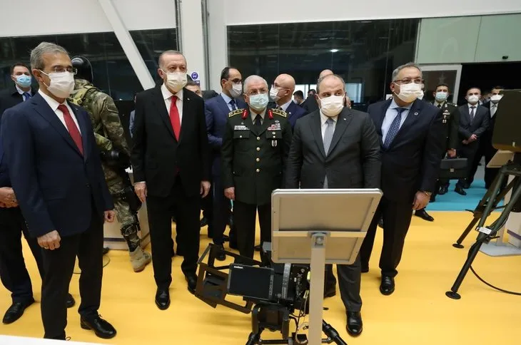 Başkan Erdoğan Aselsan tesislerini gezdi! Savunmada Türkiye daha da güçleniyor